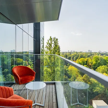 公寓 One Floreasca Luxurious - Panormaic & Park Views *