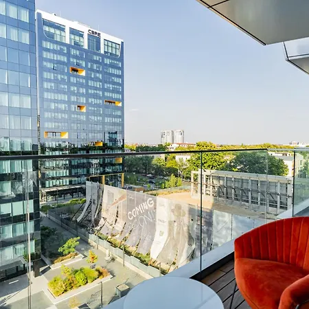 公寓 One Floreasca Luxurious - Panormaic & Park Views