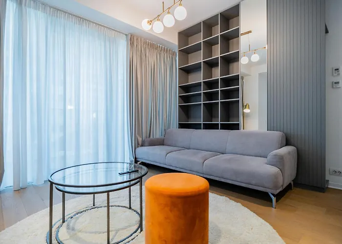 One Floreasca Luxurious - Panormaic & Park Views 布加勒斯特