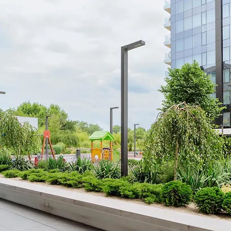 Lejlighed One Floreasca Luxurious - Panormaic & Park Views Bukarest