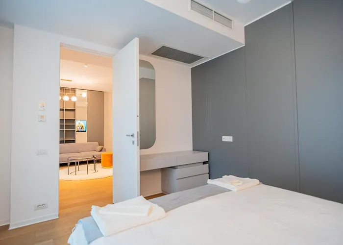 One Floreasca Luxurious - Panormaic & Park Views Lejlighed Bukarest