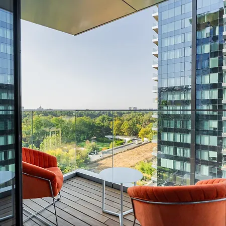 One Floreasca Luxurious - Panormaic & Park Views Апартаменти Бухарест