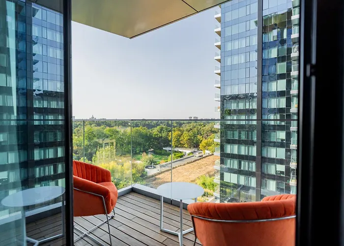 One Floreasca Luxurious - Panormaic & Park Views Διαμέρισμα Βουκουρέστι